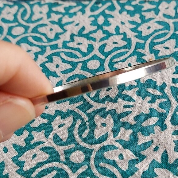 Set of 4 Blue & Silver Bangle Bracelets - Picture 3 of 6